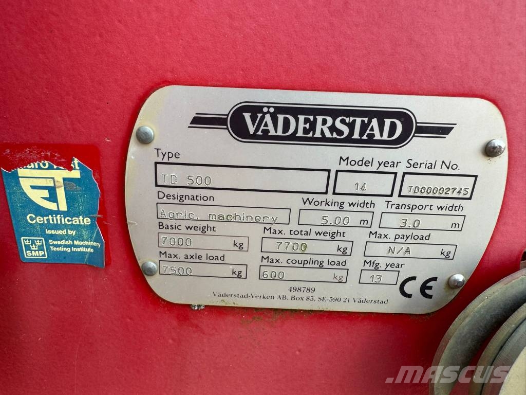 Väderstad Topdown500 Grubber