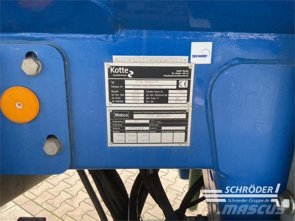 Kotte PTR 31400 Caminhões-tanque de chorume