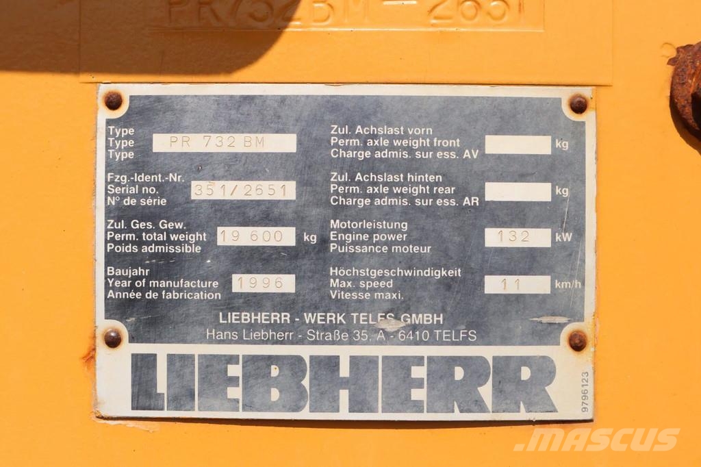 Liebherr PR732 PR732 BM | DUTCH MACHINE | TOP CONDITION ブルドーザー