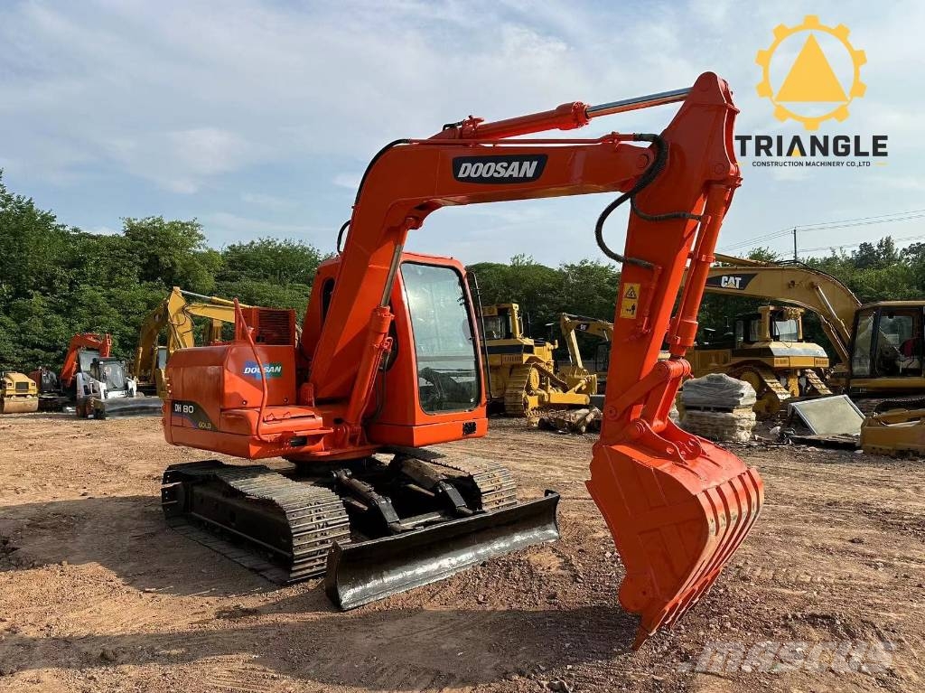 Doosan DH 80 Bagri goseničarji