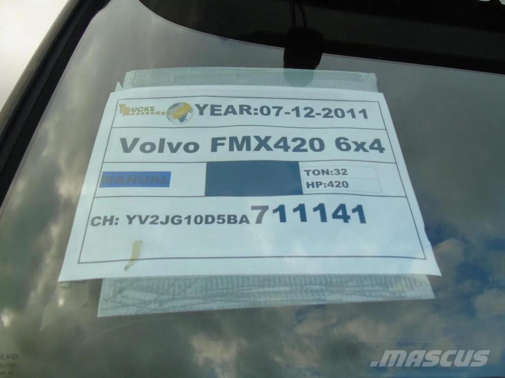 Volvo FMX 420 + 15.000L + HIGH PRESSURE PUMP + URACA + Camion autospurgo