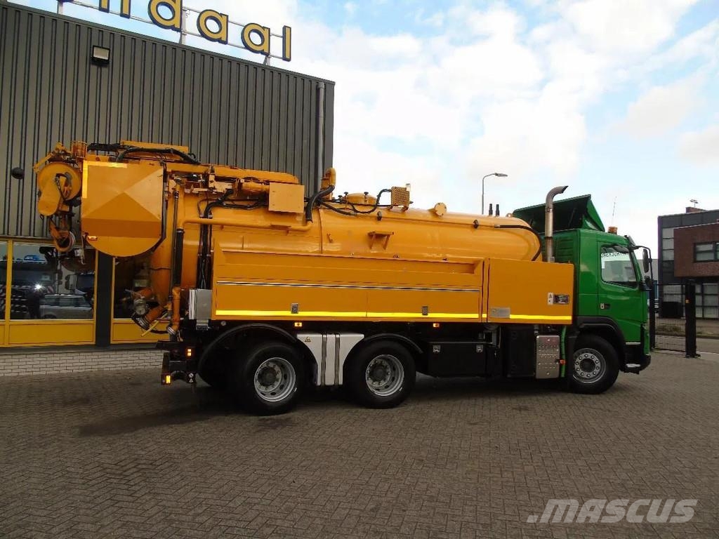 Volvo FMX 420 + 15.000L + HIGH PRESSURE PUMP + URACA + Camion autospurgo