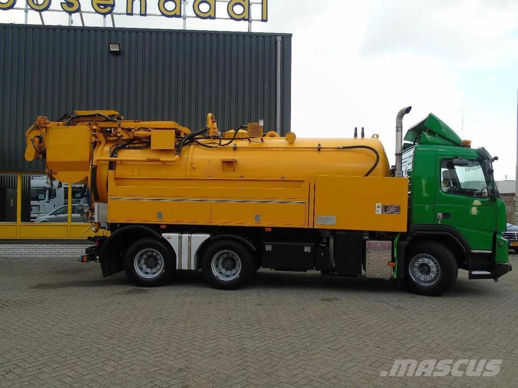 Volvo FMX 420 + 15.000L + HIGH PRESSURE PUMP + URACA + Camion autospurgo