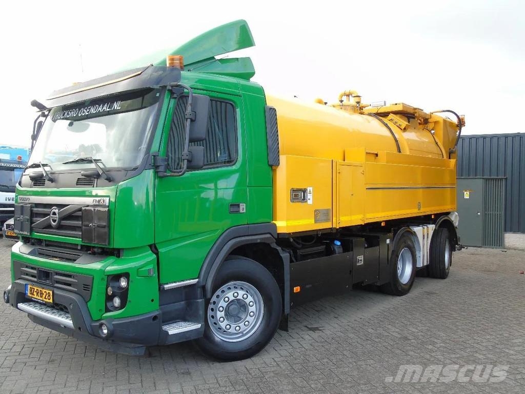 Volvo FMX 420 + 15.000L + HIGH PRESSURE PUMP + URACA + Camion autospurgo