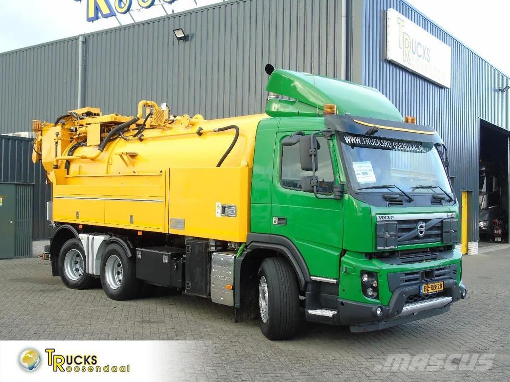 Volvo FMX 420 + 15.000L + HIGH PRESSURE PUMP + URACA + Camion autospurgo