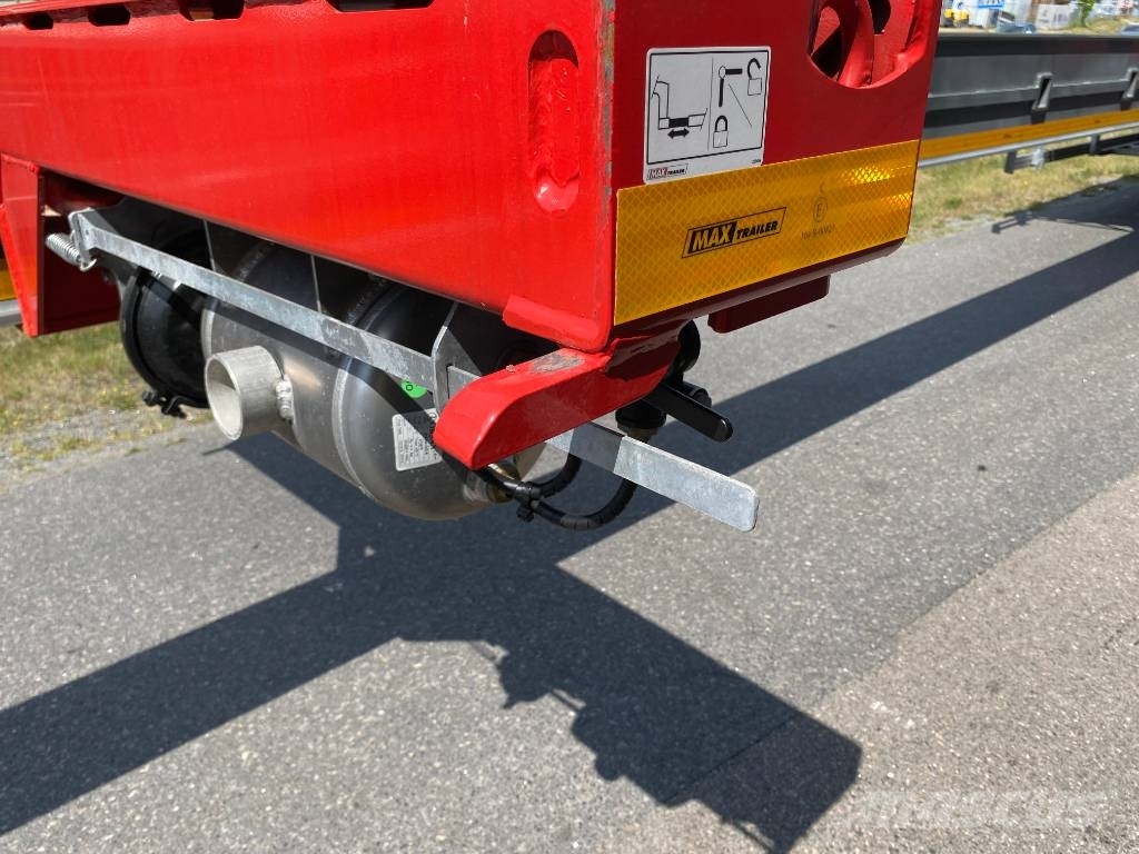 MAX Trailer 210AA Dobbelt uttrekk til 29 meter lastelengde Anhænger med lad/Flatbed