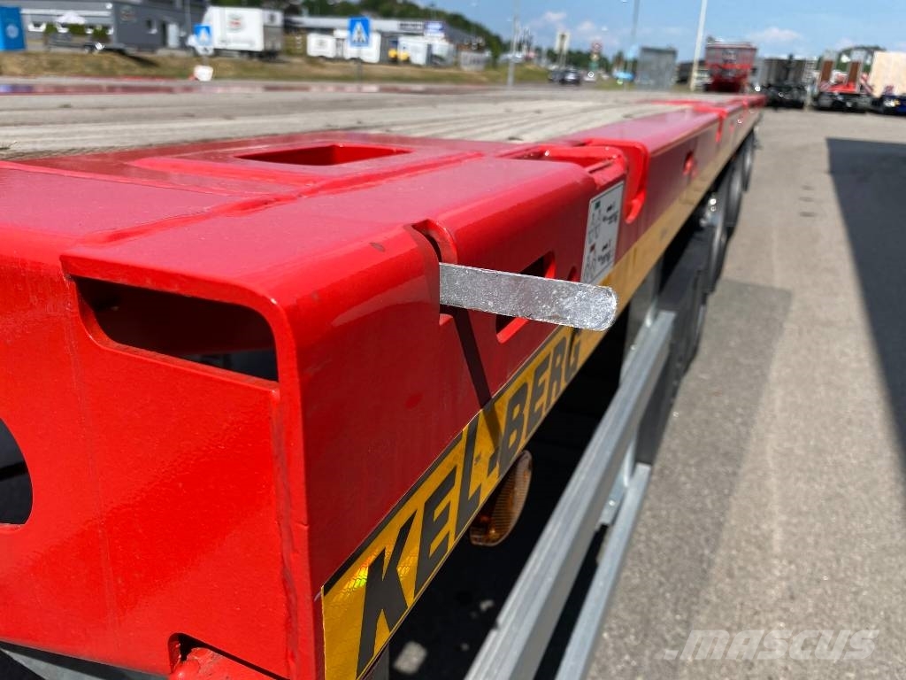 MAX Trailer 210AA Dobbelt uttrekk til 29 meter lastelengde Anhænger med lad/Flatbed
