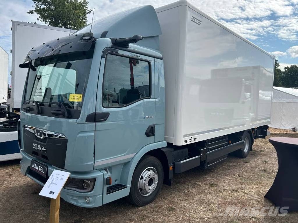 MAN eTGL Bakwagens met gesloten opbouw