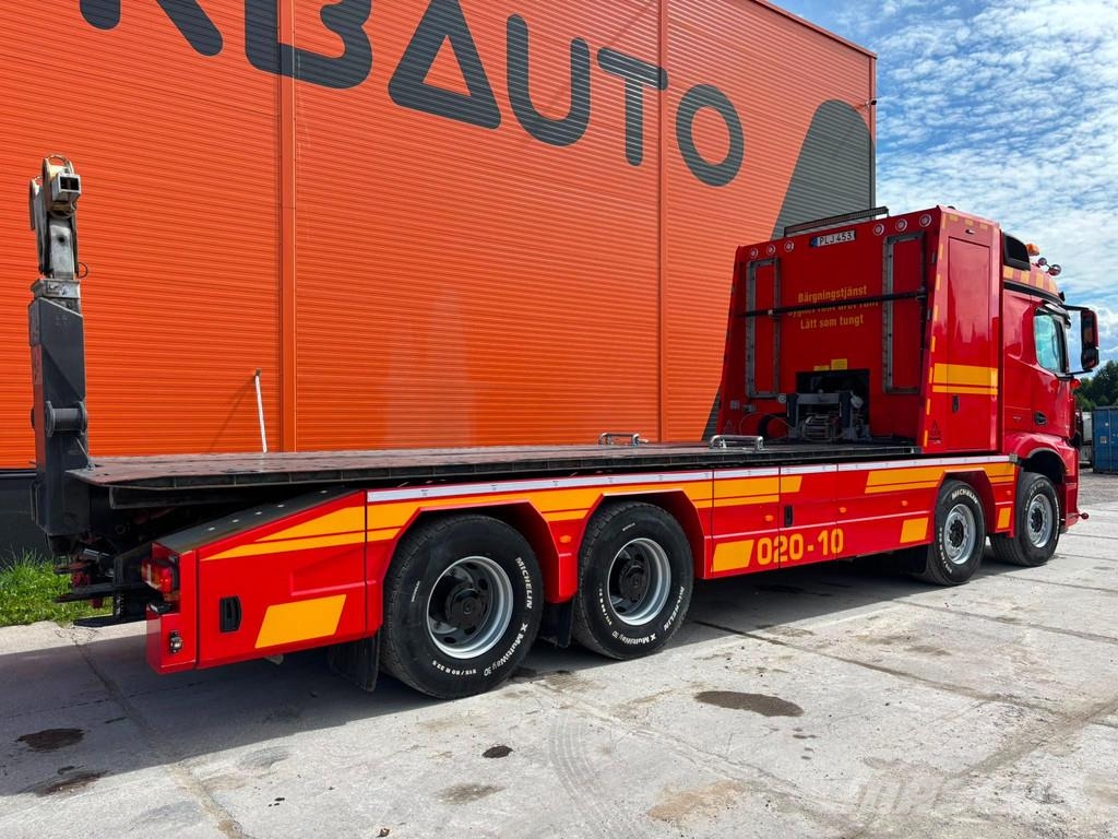 Mercedes-Benz Arocs 3251 8x4 FAS 12TON / 3x WINCH 12t + 20t + 6. مركبات إصلاح الأعطال