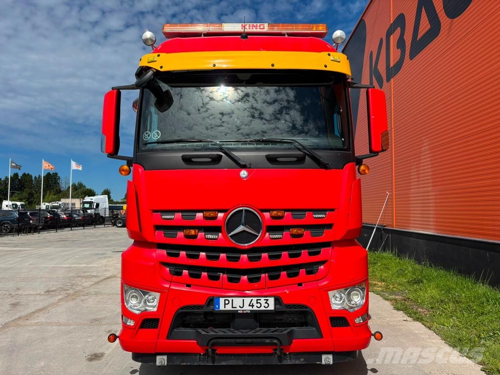 Mercedes-Benz Arocs 3251 8x4 FAS 12TON / 3x WINCH 12t + 20t + 6. مركبات إصلاح الأعطال