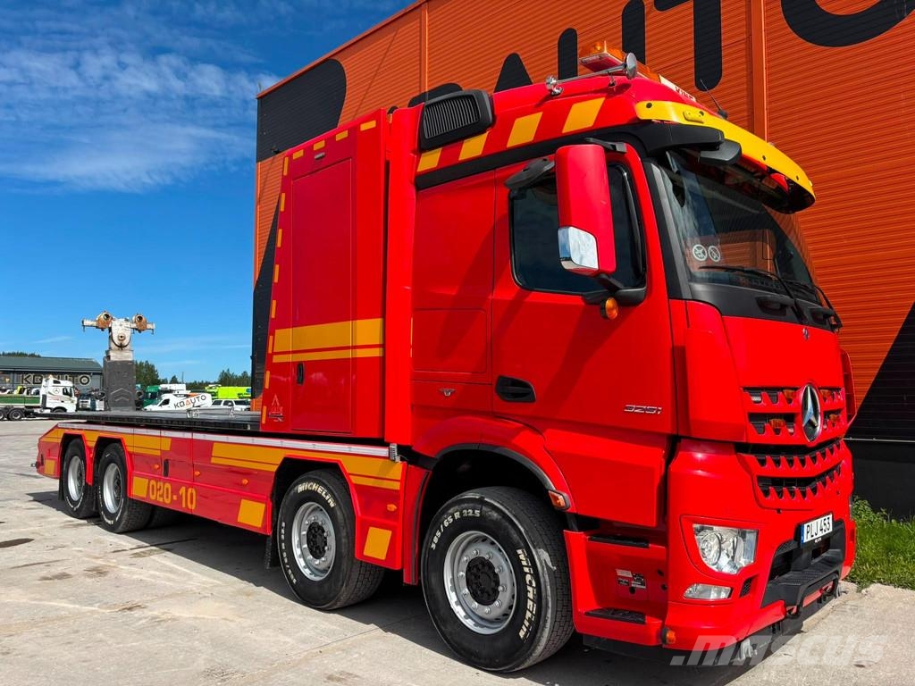 Mercedes-Benz Arocs 3251 8x4 FAS 12TON / 3x WINCH 12t + 20t + 6. مركبات إصلاح الأعطال