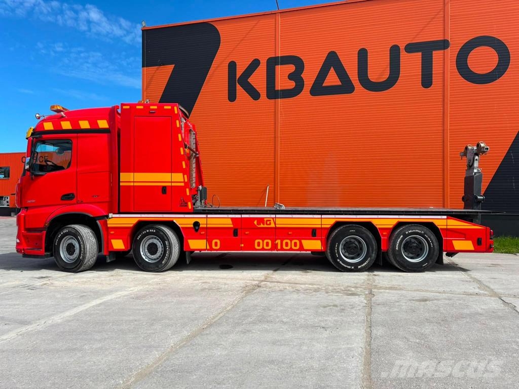 Mercedes-Benz Arocs 3251 8x4 FAS 12TON / 3x WINCH 12t + 20t + 6. مركبات إصلاح الأعطال