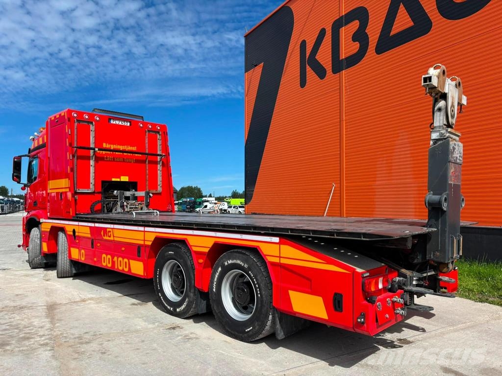 Mercedes-Benz Arocs 3251 8x4 FAS 12TON / 3x WINCH 12t + 20t + 6. مركبات إصلاح الأعطال