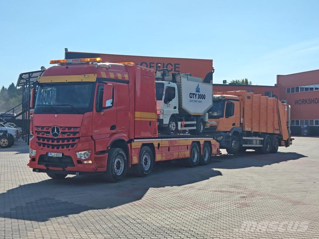 Mercedes-Benz Arocs 3251 8x4 FAS 12TON / 3x WINCH 12t + 20t + 6. مركبات إصلاح الأعطال