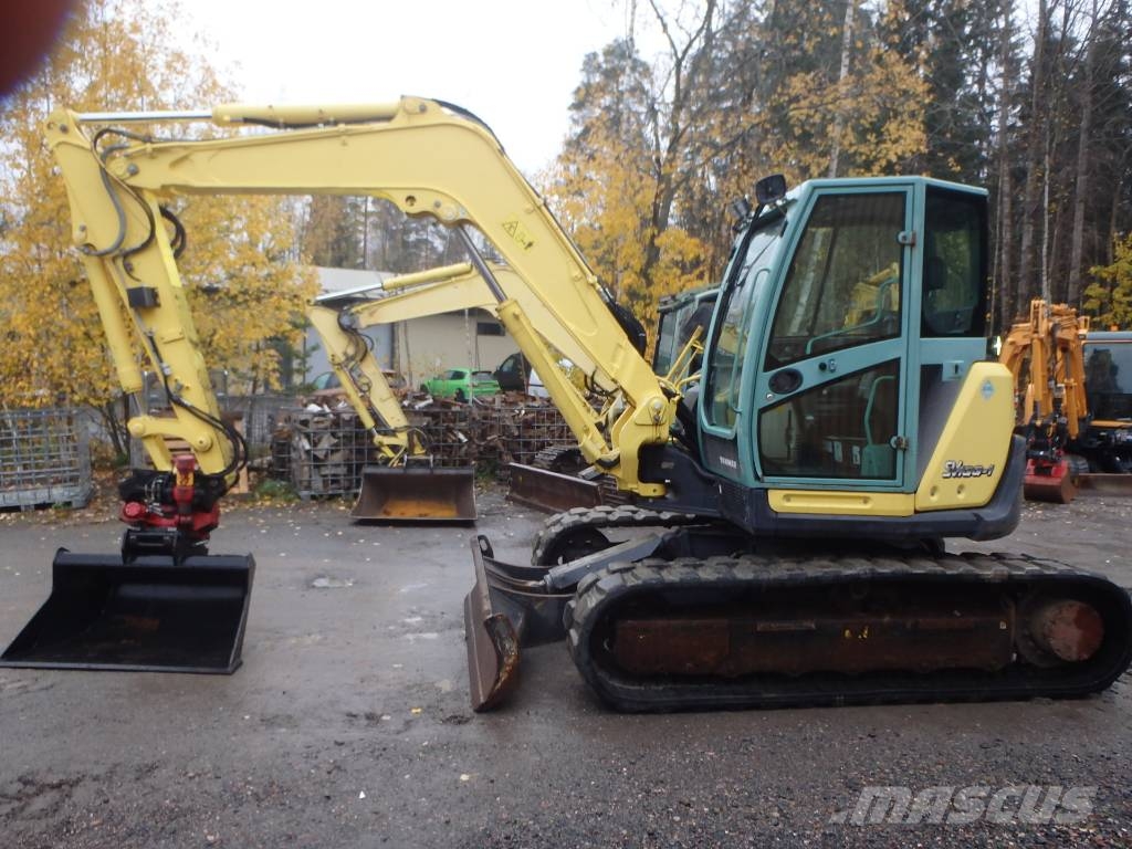Yanmar SV 100-1 pyörittäjällä Midi bagri 7t – 12t
