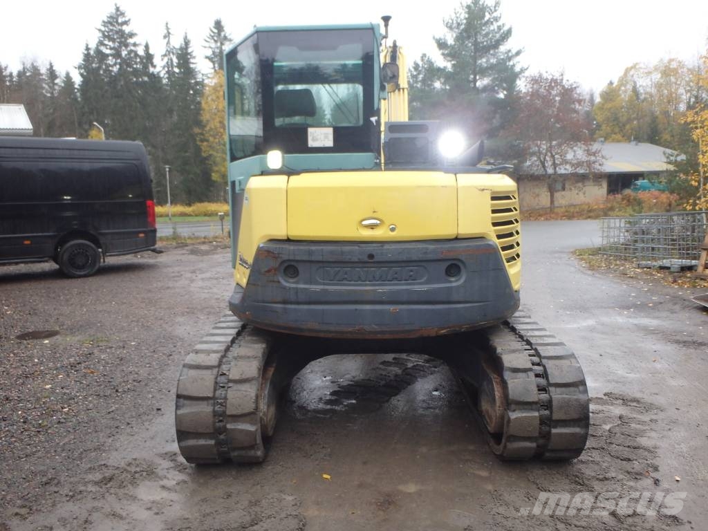 Yanmar SV 100-1 pyörittäjällä Midi bagri 7t – 12t