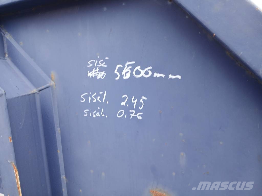 Soravaihtolava 5500mm yleisperälauta Demonteerbaar