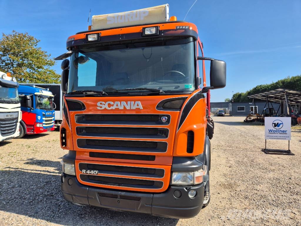Scania R 440 8x2 //HMF 2620 K-5 Y2016 // Wirehejs Camiones grúa