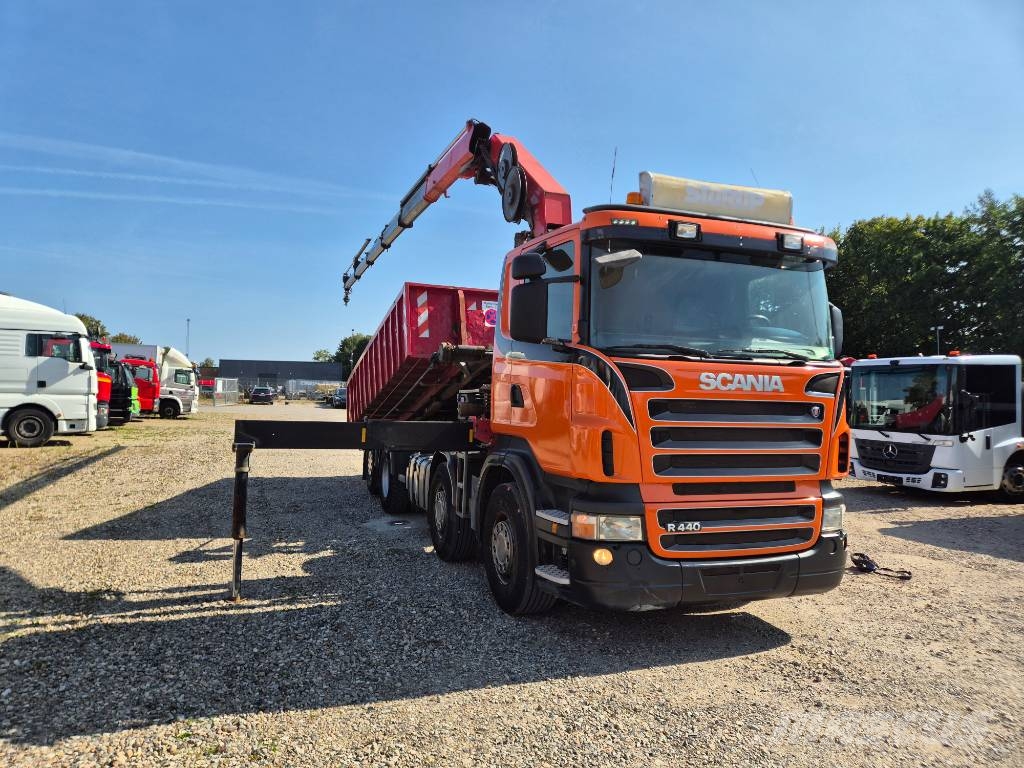 Scania R 440 8x2 //HMF 2620 K-5 Y2016 // Wirehejs Camiones grúa