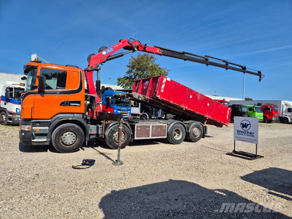 Scania R 440 8x2 //HMF 2620 K-5 Y2016 // Wirehejs Camiones grúa