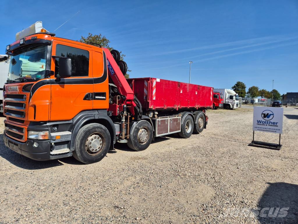 Scania R 440 8x2 //HMF 2620 K-5 Y2016 // Wirehejs Camiones grúa