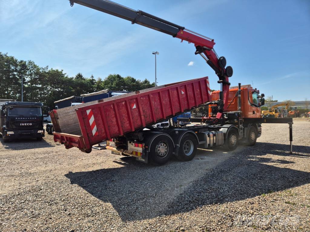 Scania R 440 8x2 //HMF 2620 K-5 Y2016 // Wirehejs Camiones grúa