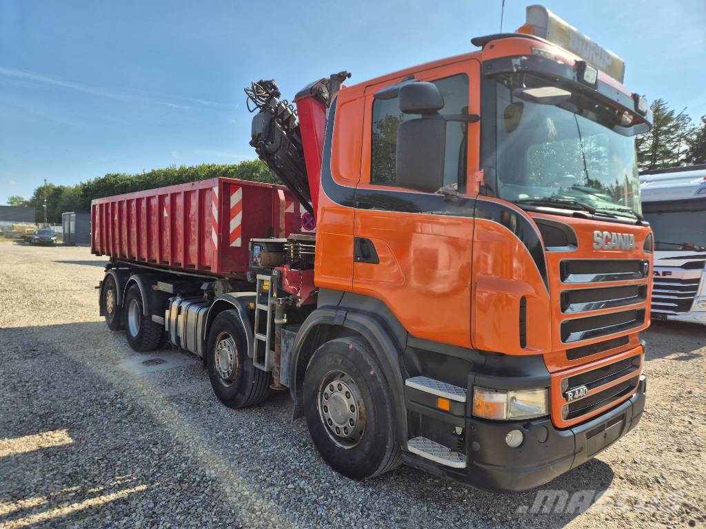 Scania R 440 8x2 //HMF 2620 K-5 Y2016 // Wirehejs Camiones grúa