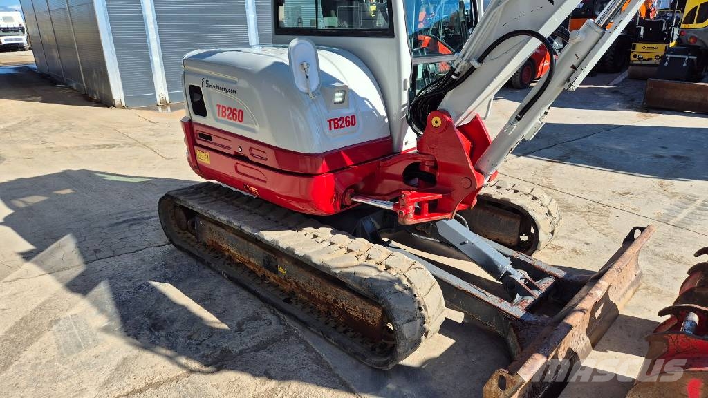 Takeuchi TB260 - POWERTILT - 3X BUCKETS - 2020 YEAR ミニ油圧ショベル 7t以下(ミニユンボ・ミニディガー)