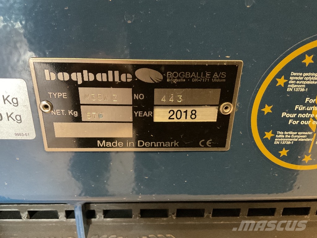 Bogballe M35W Διαστρωτήρες ανοργάνων