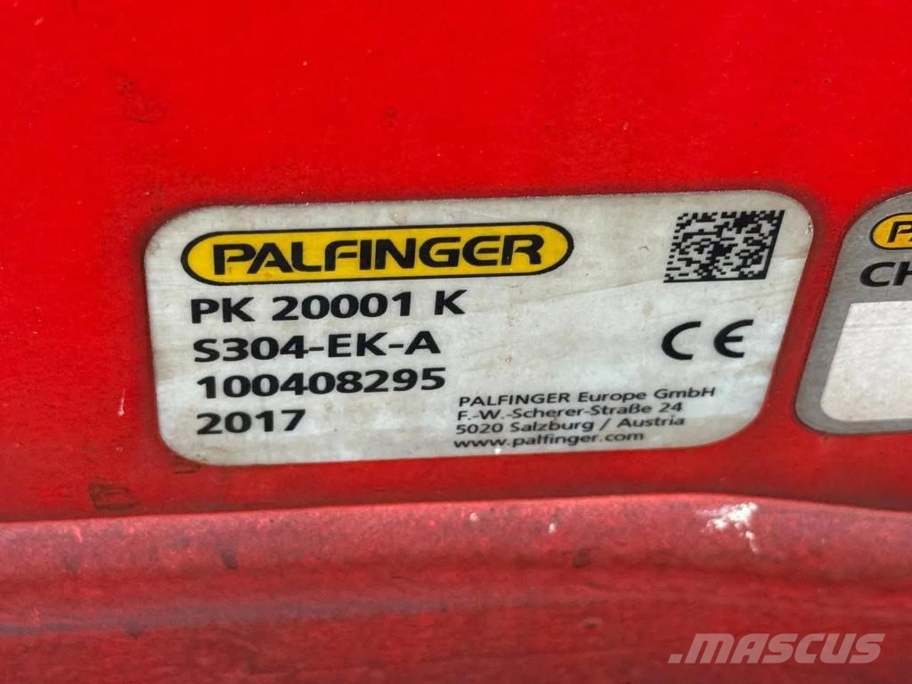 Iveco Trakker 360 6X4 EURO 6 - PALFINGER PK20001 K + REM 平ボディー