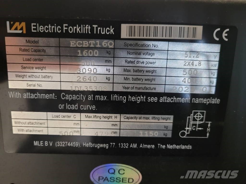 LM ECBT16Q Sähkötrukit