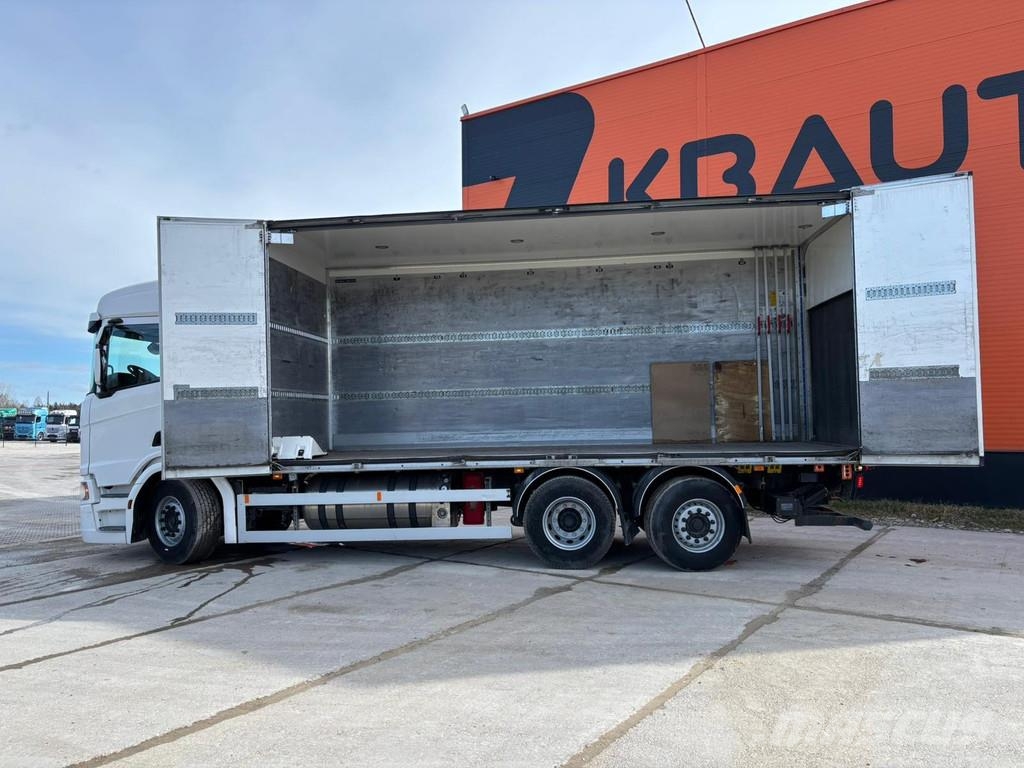 Scania R 410 6x2*4 LNG / RETARDER / BOX L=6970 mm Umpikorikuorma-autot