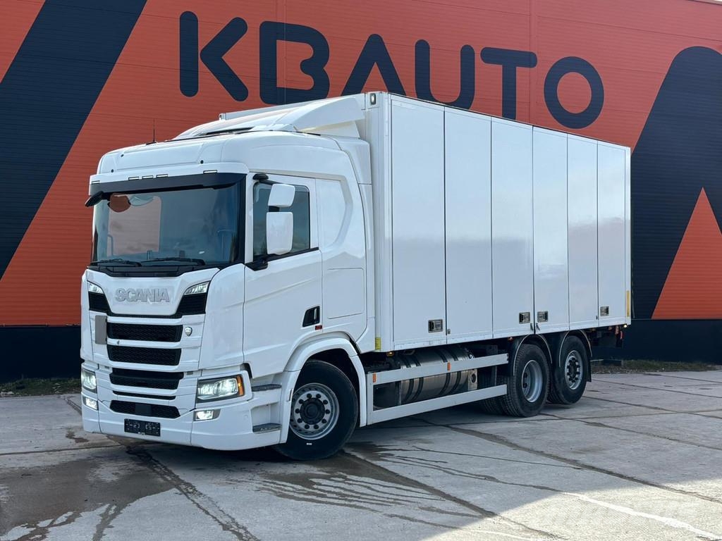 Scania R 410 6x2*4 LNG / RETARDER / BOX L=6970 mm Umpikorikuorma-autot