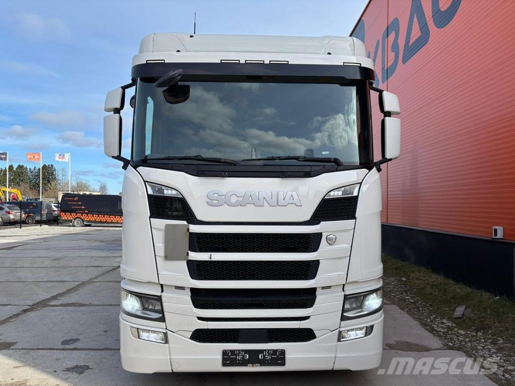 Scania R 410 6x2*4 LNG / RETARDER / BOX L=6970 mm Umpikorikuorma-autot