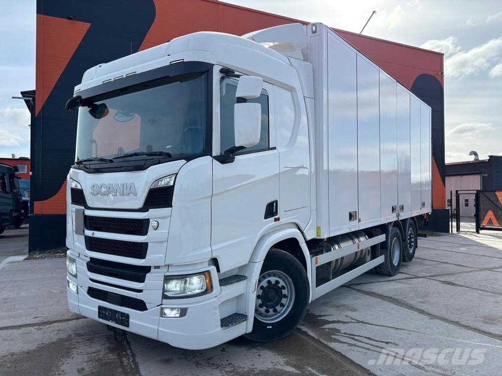 Scania R 410 6x2*4 LNG / RETARDER / BOX L=6970 mm Umpikorikuorma-autot