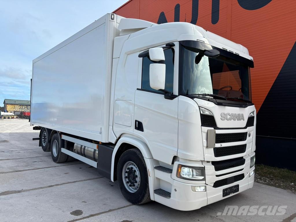 Scania R 410 6x2*4 LNG / RETARDER / BOX L=6970 mm Umpikorikuorma-autot