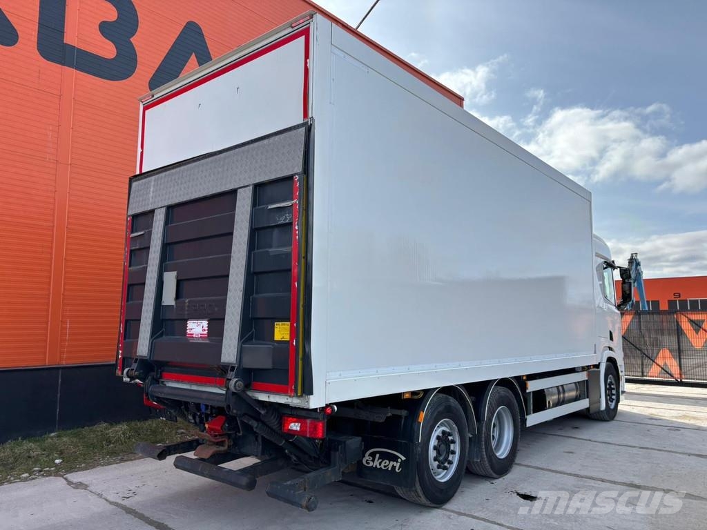 Scania R 410 6x2*4 LNG / RETARDER / BOX L=6970 mm Umpikorikuorma-autot