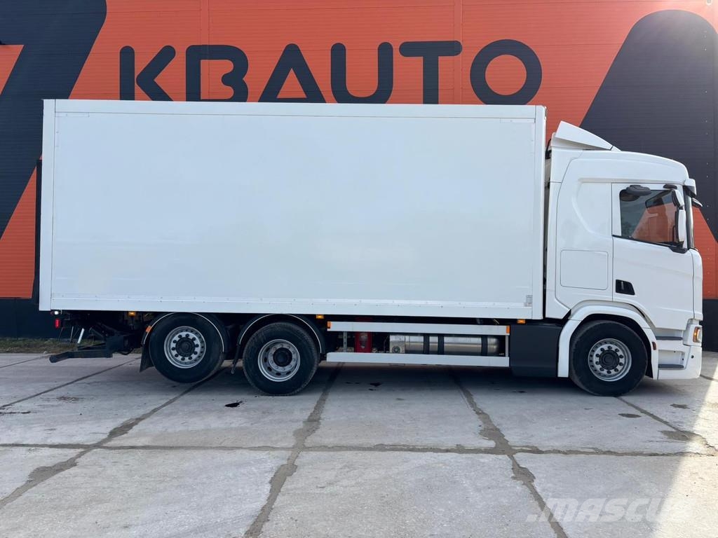 Scania R 410 6x2*4 LNG / RETARDER / BOX L=6970 mm Umpikorikuorma-autot