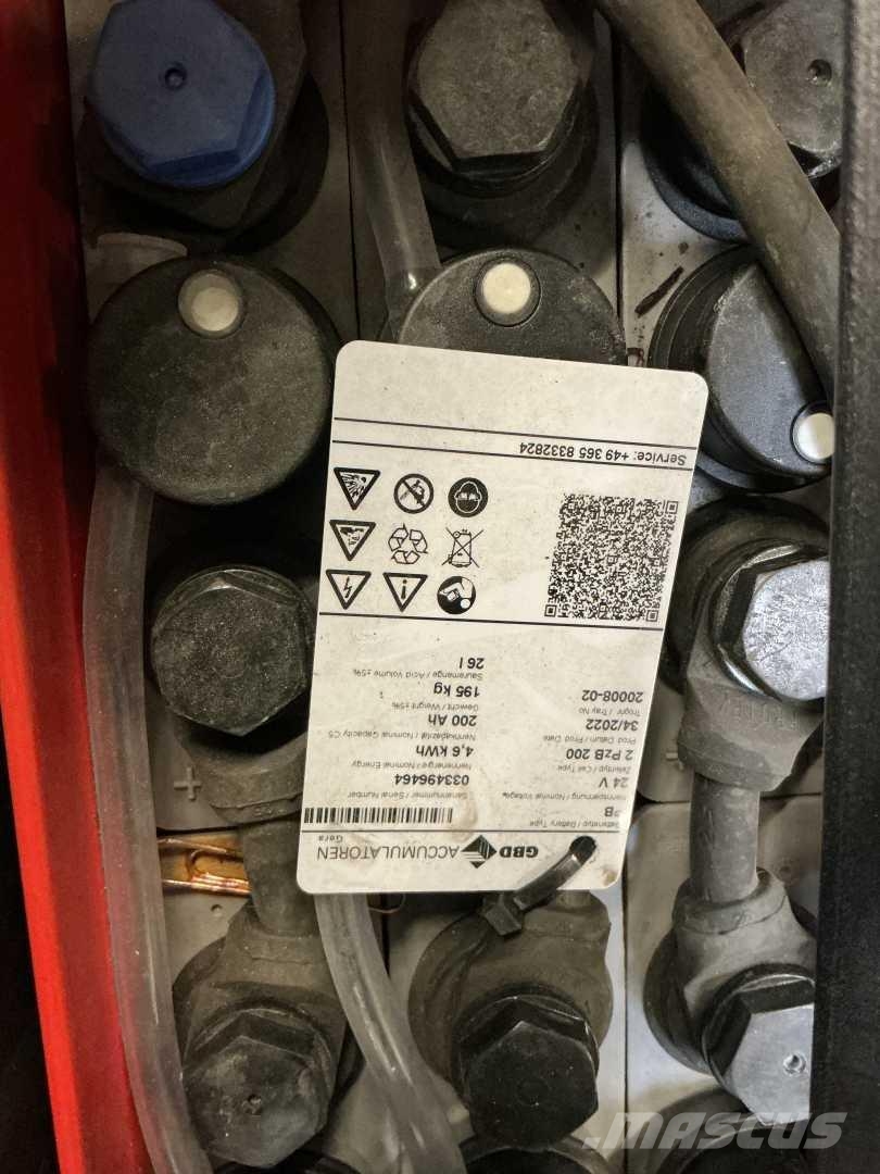 Linde L10B Meeloop stapelaar