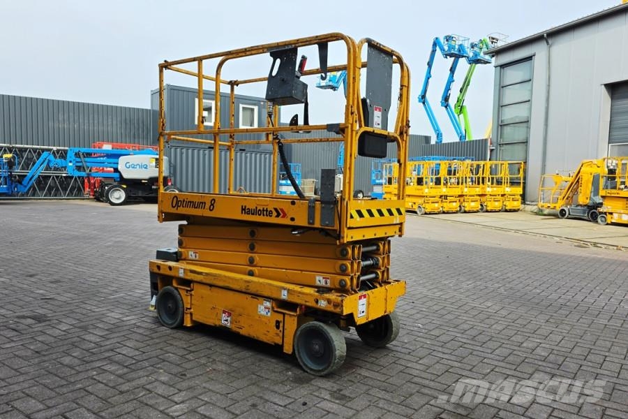 Haulotte Optimum 8 Electric, 7.77m Working Height, 230kg Ca Elevadores de tesoura