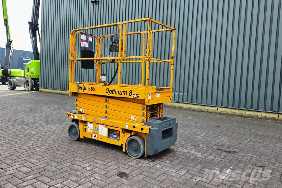 Haulotte Optimum 8 Electric, 7.77m Working Height, 230kg Ca Elevadores de tesoura