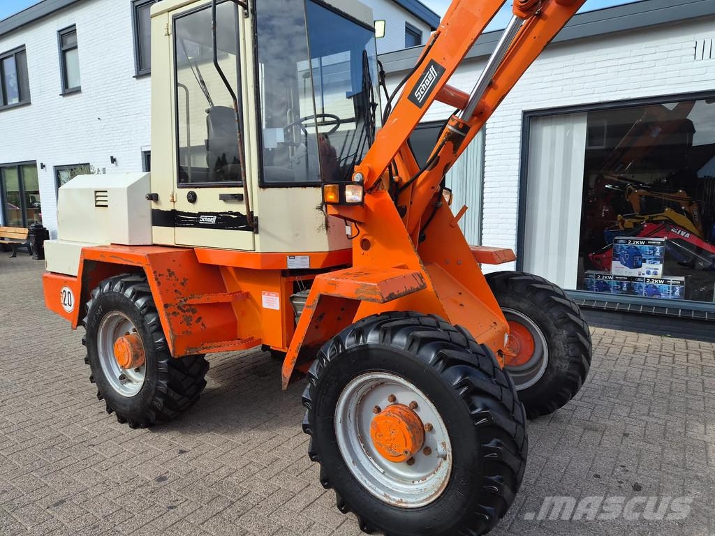 Schaeff Skl835 loader shovel bak en lepels terex Miniladers