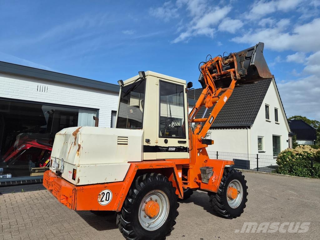 Schaeff Skl835 loader shovel bak en lepels terex Miniladers