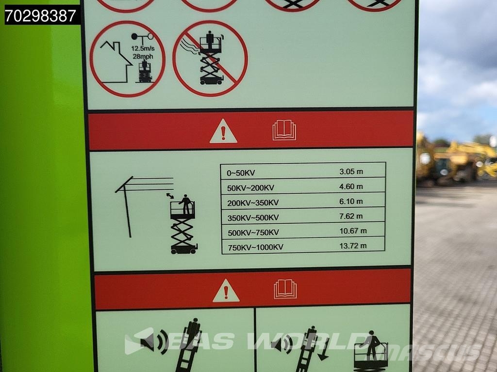 Zoomlion ZS1212AC-Li 12 M – Herstellergarantie – CE-zertifi Ножничные подъемники