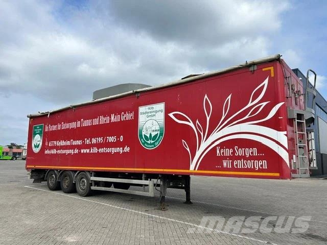 Knapen Trailers K200 - 92m3 Liftachse 10mm SP 01/27 أنصاف المقطورات ذات سطح متحرك