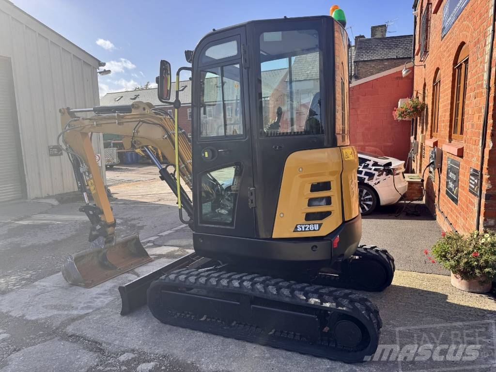 Sany SY 26 U Miniekskavaatorid < 7 t