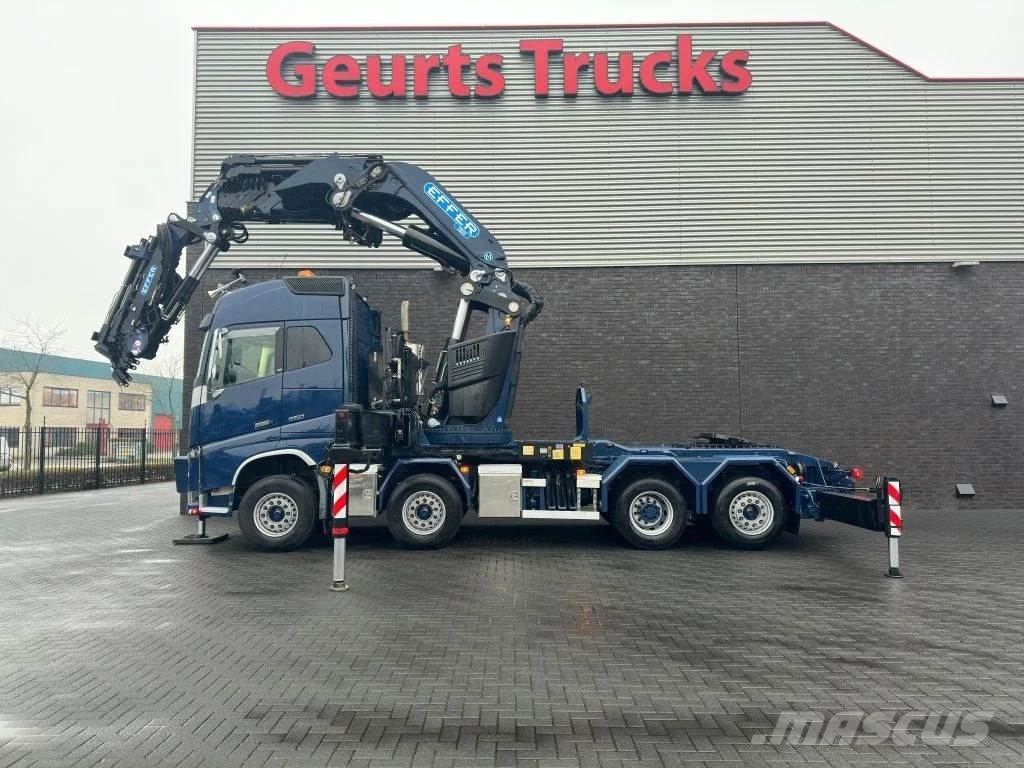 Volvo FH 16.650 8X2 + EFFER 1855/8S + JIB 6S HEAVY DUTY Prime Movers