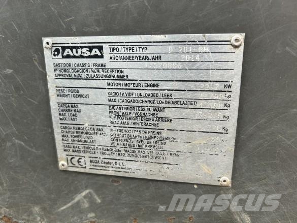 Ausa DUMPER D201 Vehículos compactos de volteo