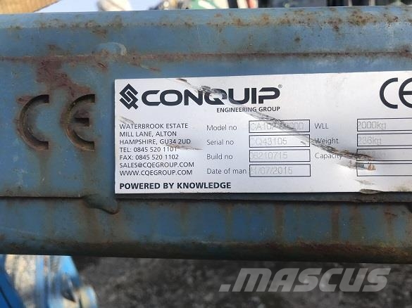  CONQUIP PALLET FORKS CA102 CRANE FORKS Muut koneet