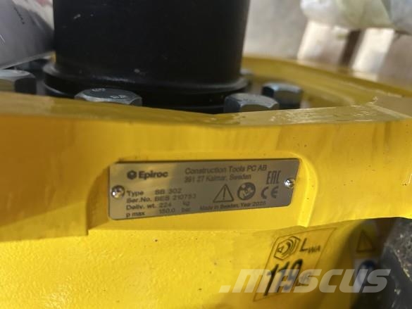 Epiroc BREAKER SB302 Stavebníctvo - ostatné